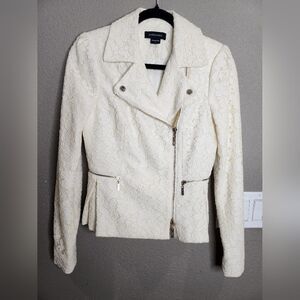 Marciano cream colored lace jacket